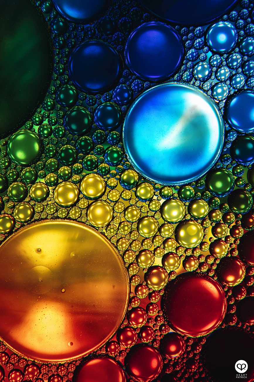heartpatrick photographer malaysia product miniature macro photography colorful planets oil water mix
