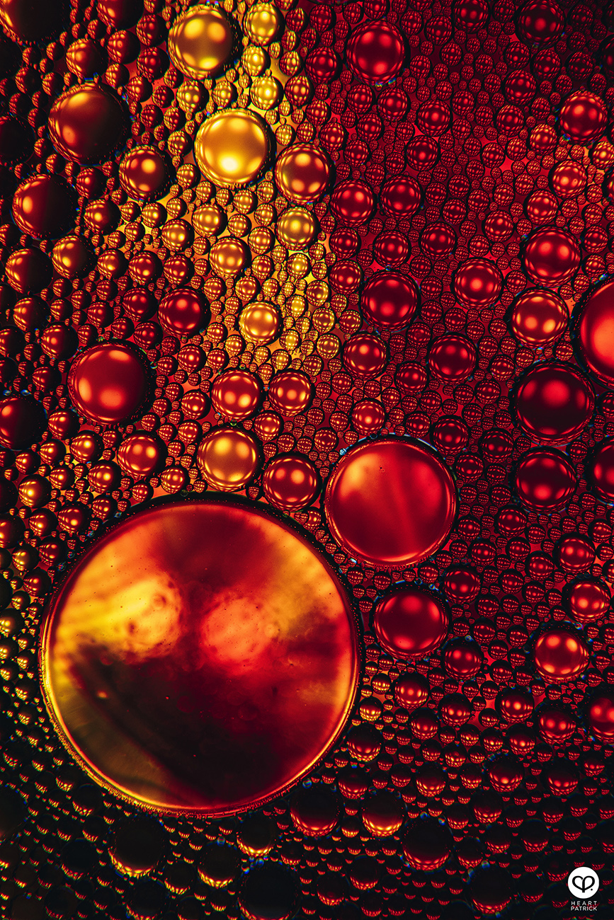 heartpatrick photographer malaysia product miniature macro photography colorful planets oil water mix