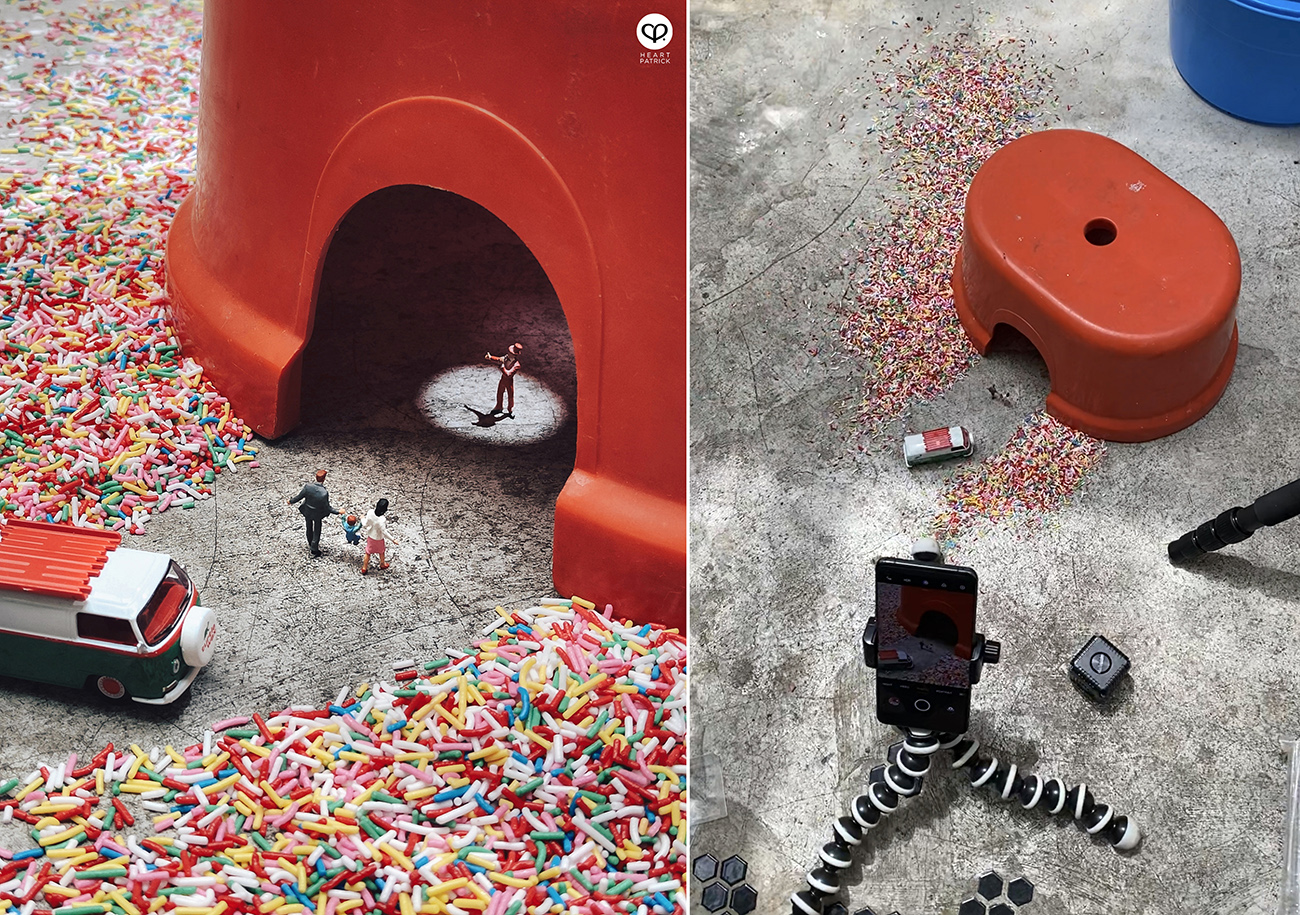 heartpatrick miniature photography macro miniature life 