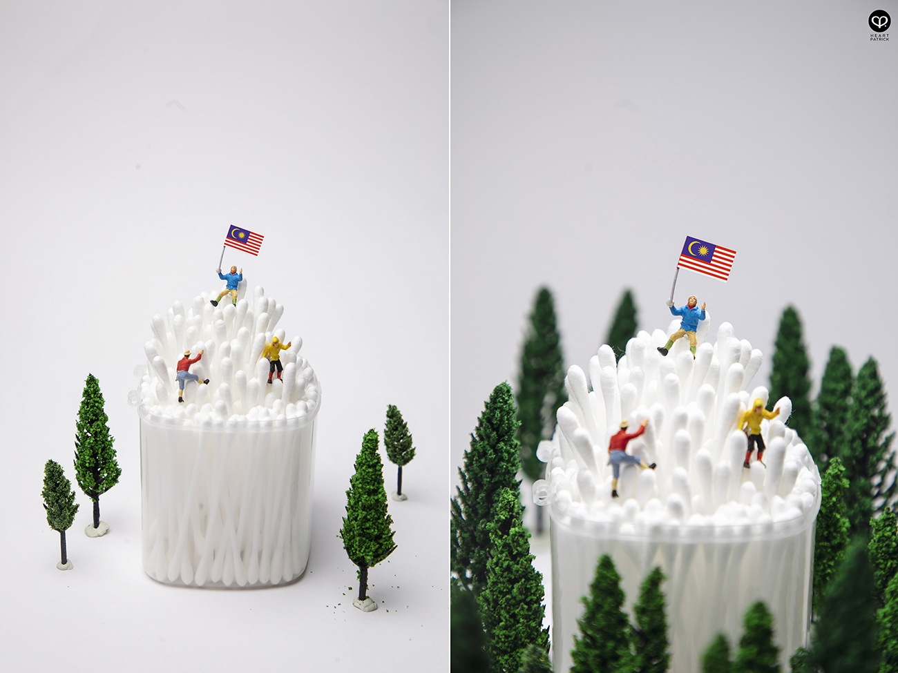 heartpatrick miniature photography macro miniature life 