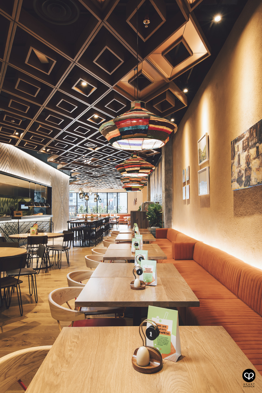 heartpatrick interior photography nando restaurant IOI mall puchong malaysia