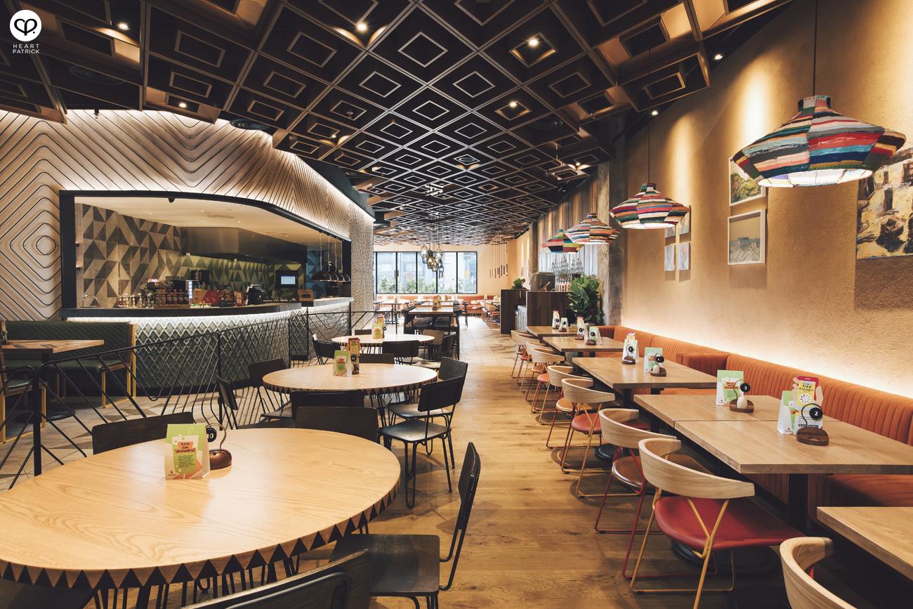 heartpatrick interior photography nando restaurant IOI mall puchong malaysia