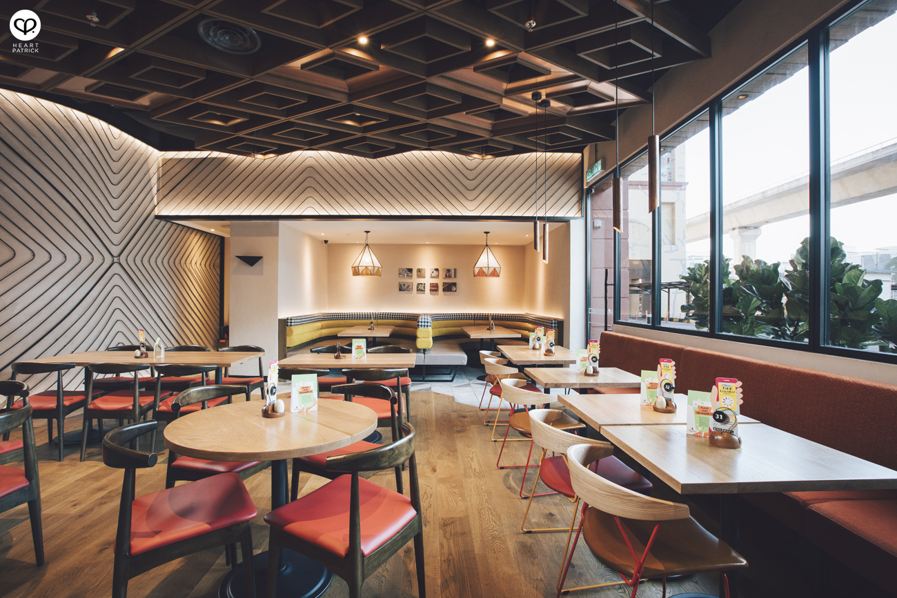 heartpatrick interior photography nando restaurant IOI mall puchong malaysia