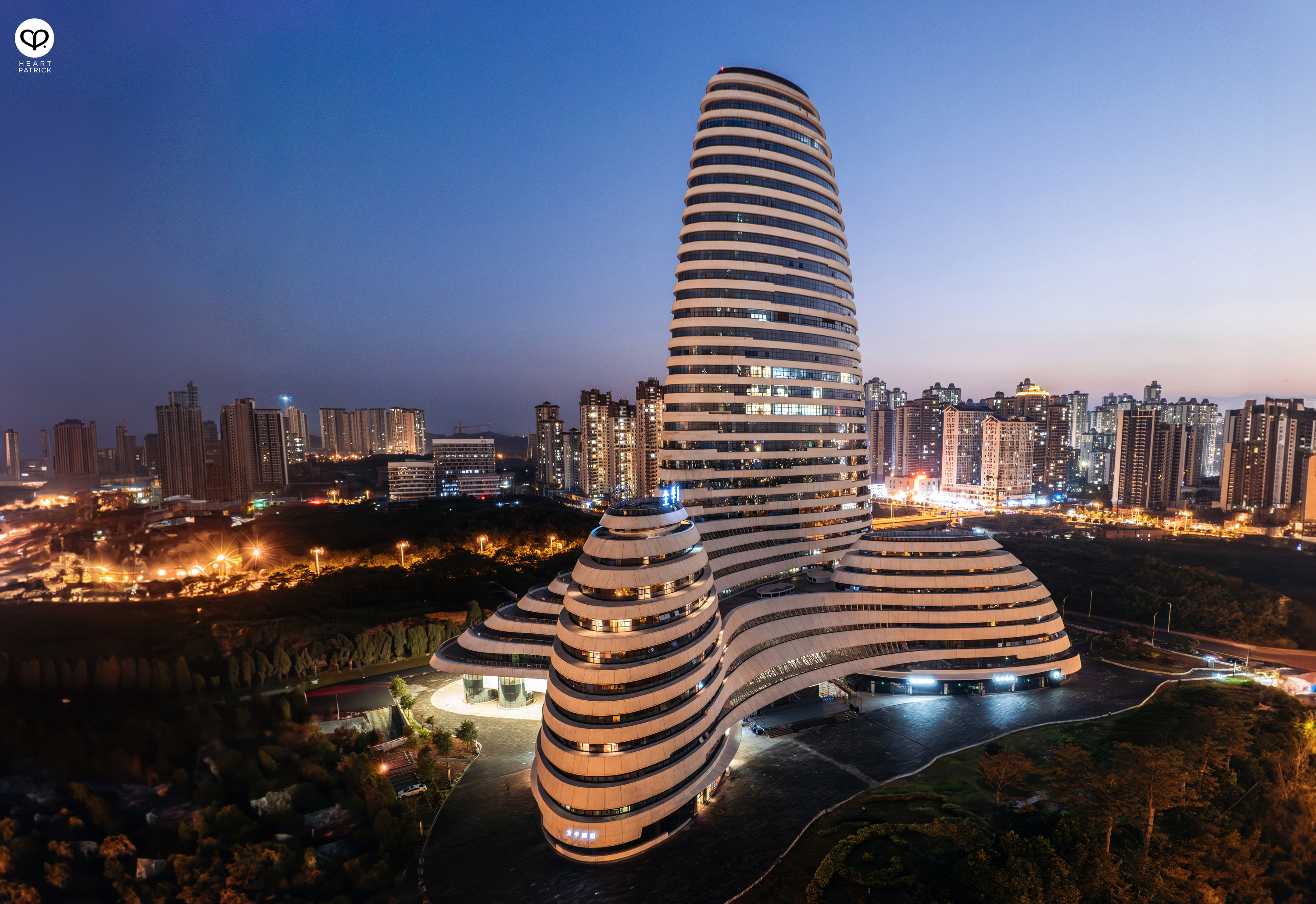 heartpatrick architecture travel photography guangxi new media center nanning china 