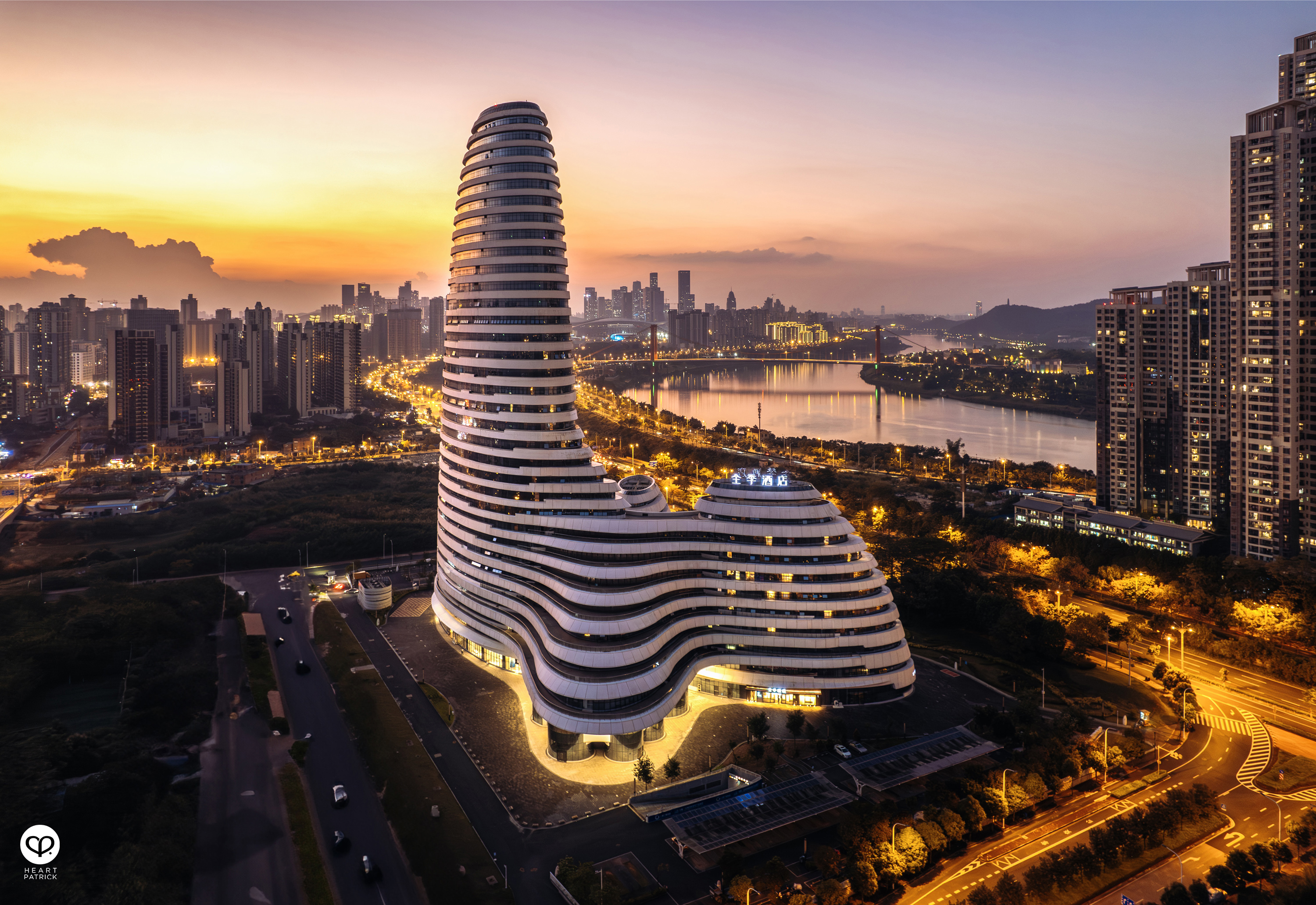 heartpatrick architecture travel photography guangxi new media center nanning china 