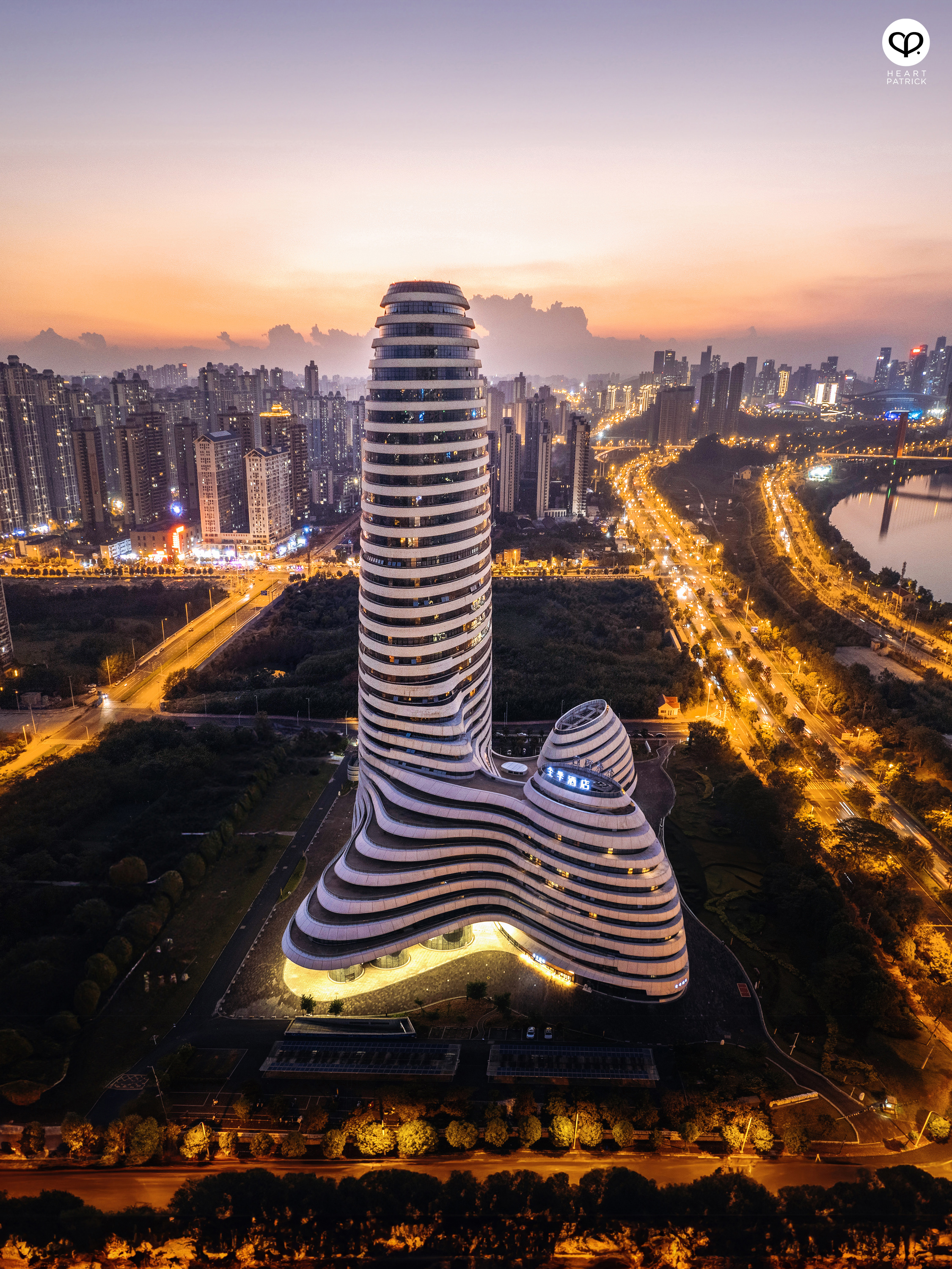 heartpatrick architecture travel photography guangxi new media center nanning china 