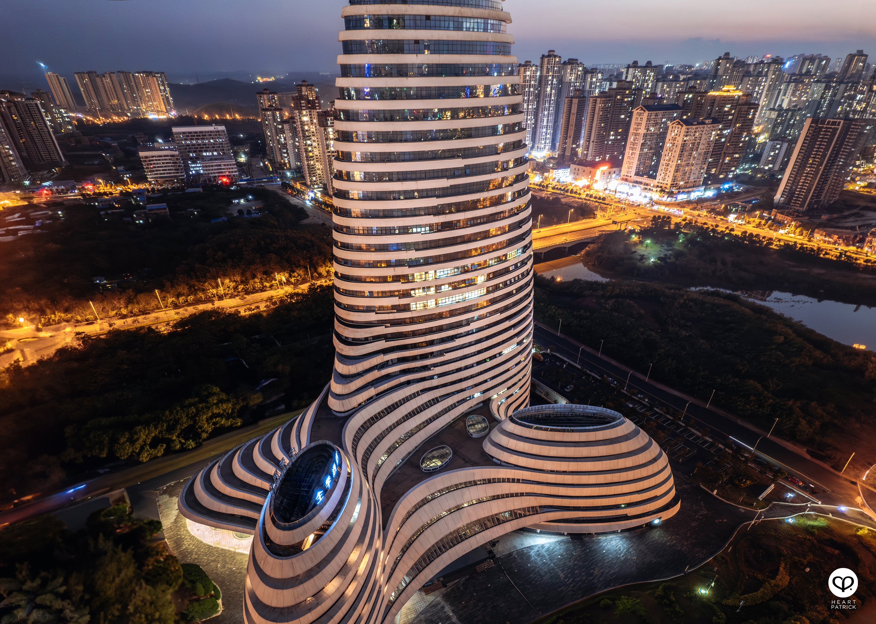 heartpatrick architecture travel photography guangxi new media center nanning china 