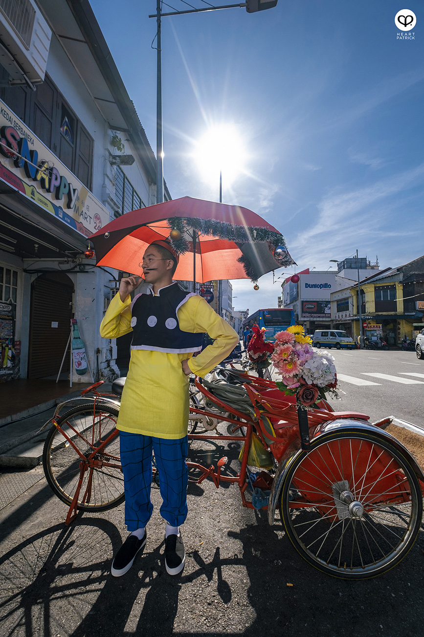 heartpatrick heritage street creative portraits photography old master q georgetown penang