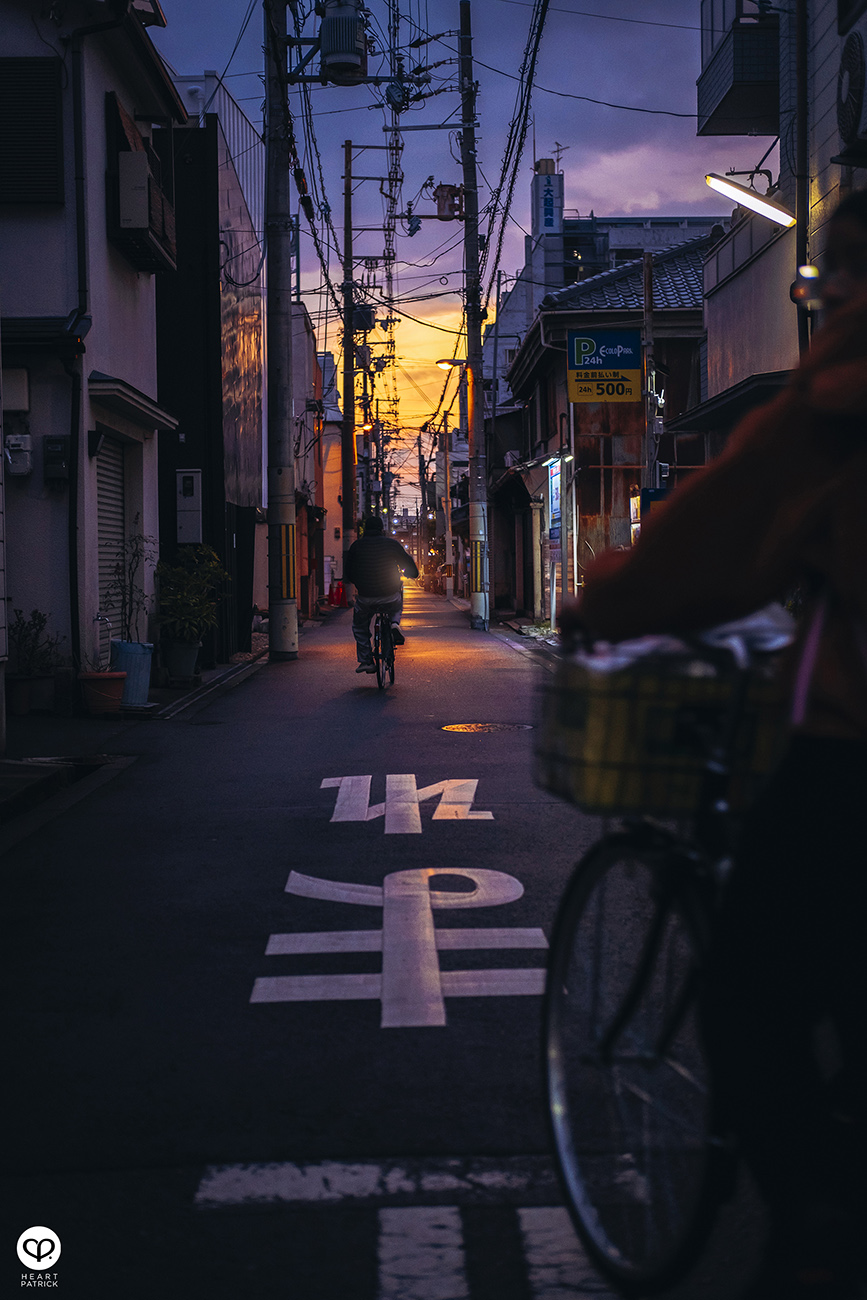 heartpatrick travel osaka japan evening street photography