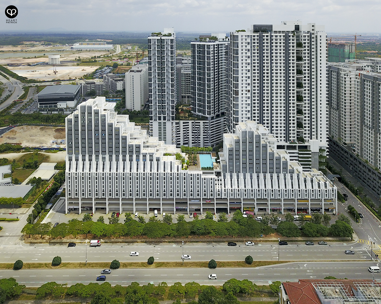 heartpatrick architectural photography Paragon SOFO Pan'gaea Cyberjaya OSK
