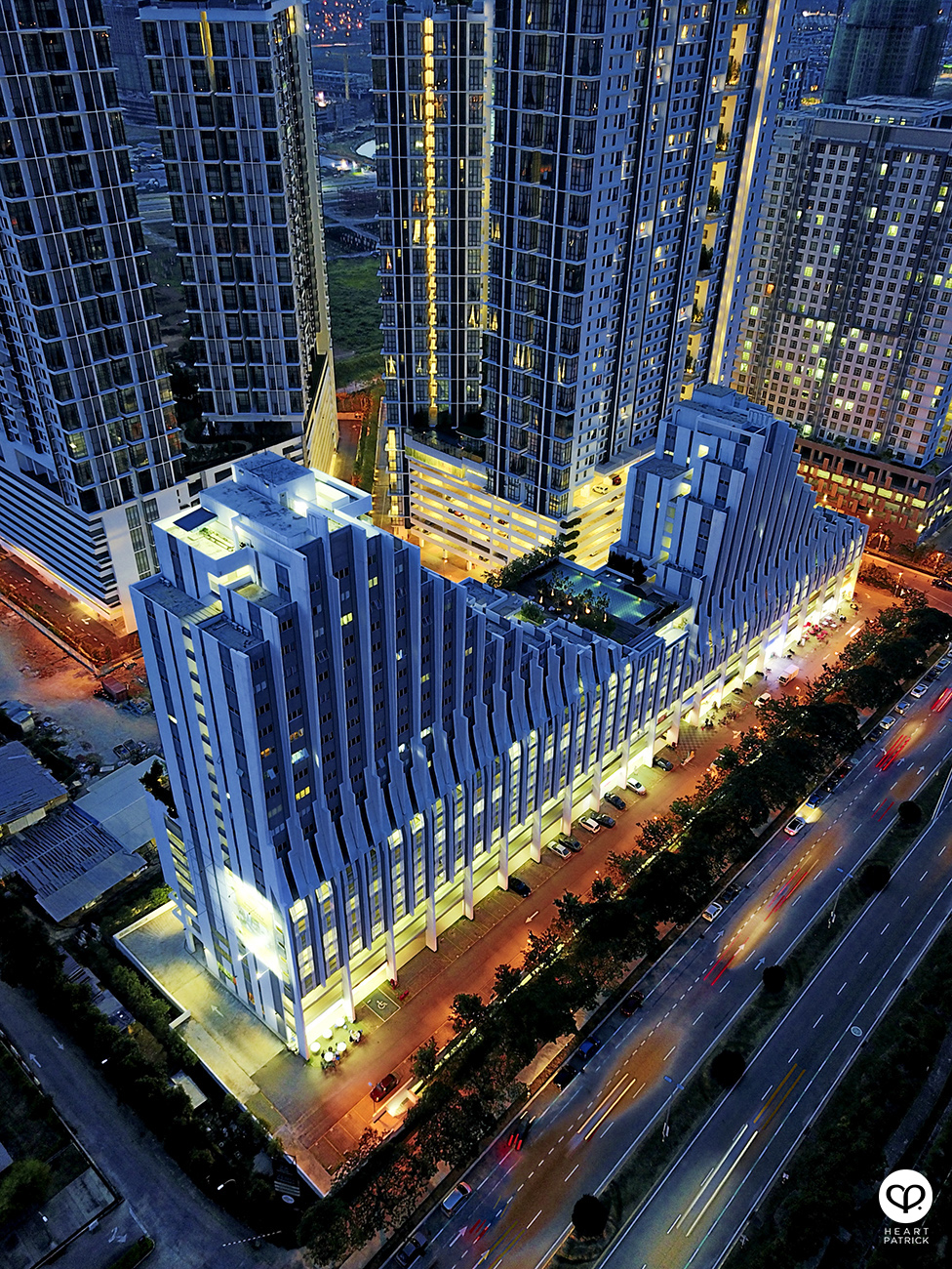 heartpatrick architectural photography Paragon SOFO Pan'gaea Cyberjaya OSK