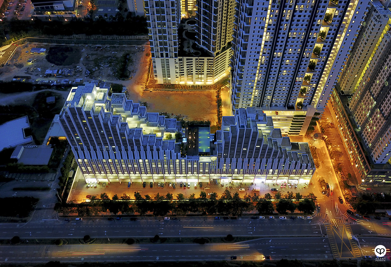 heartpatrick architectural photography Paragon SOFO Pan'gaea Cyberjaya OSK
