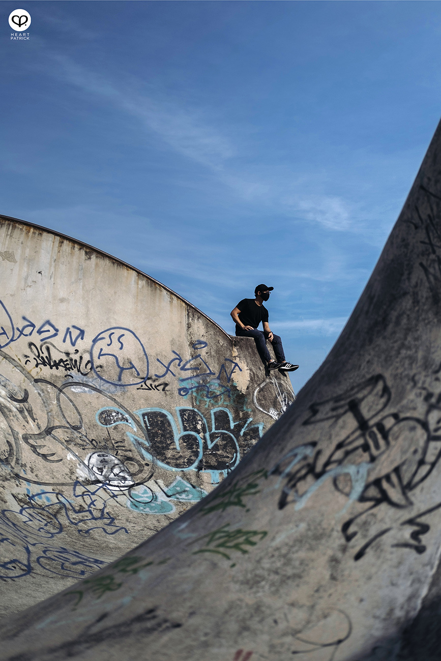 heartpatrick urban exploring jonathan cheah parkour shah alam extreme park