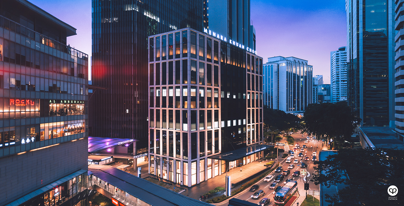 heartpatrick architectural interior photography menara khuan choo bukit bintang pavilion group