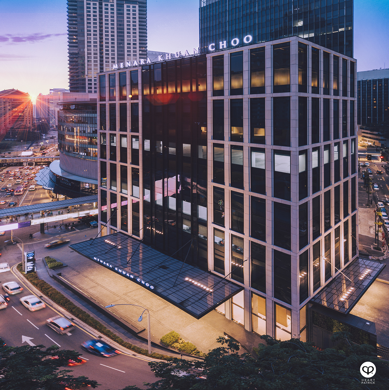 heartpatrick architectural interior photography menara khuan choo bukit bintang pavilion group