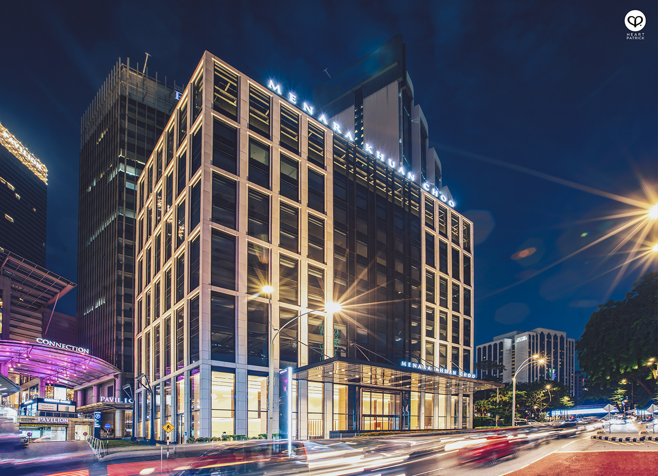 heartpatrick architectural interior photography menara khuan choo bukit bintang pavilion group