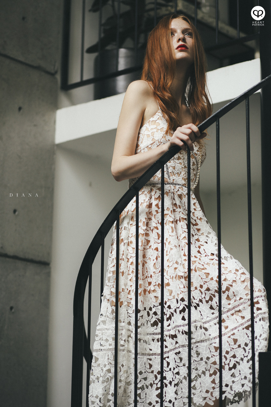 heartpatrick fashion spread message boutique female model