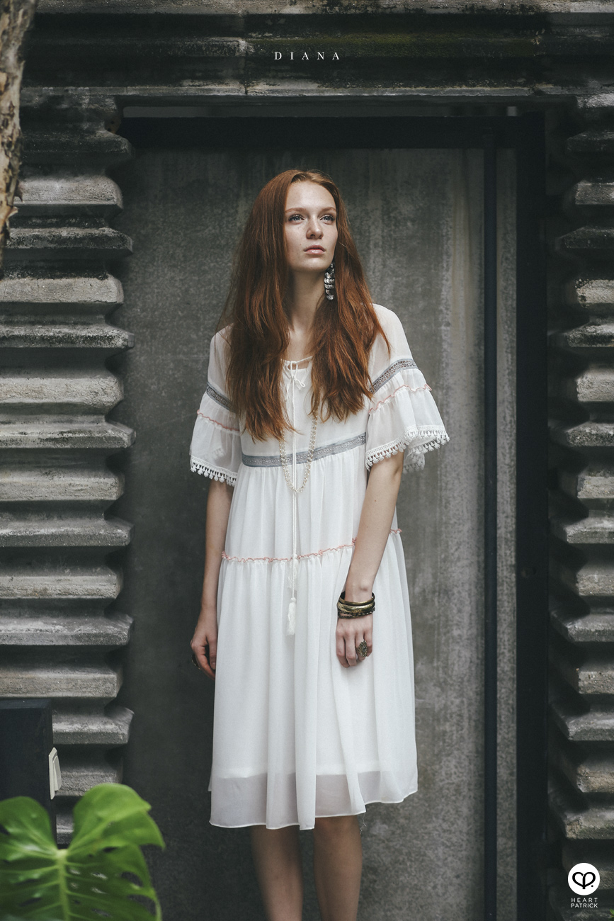 heartpatrick fashion spread message boutique female model