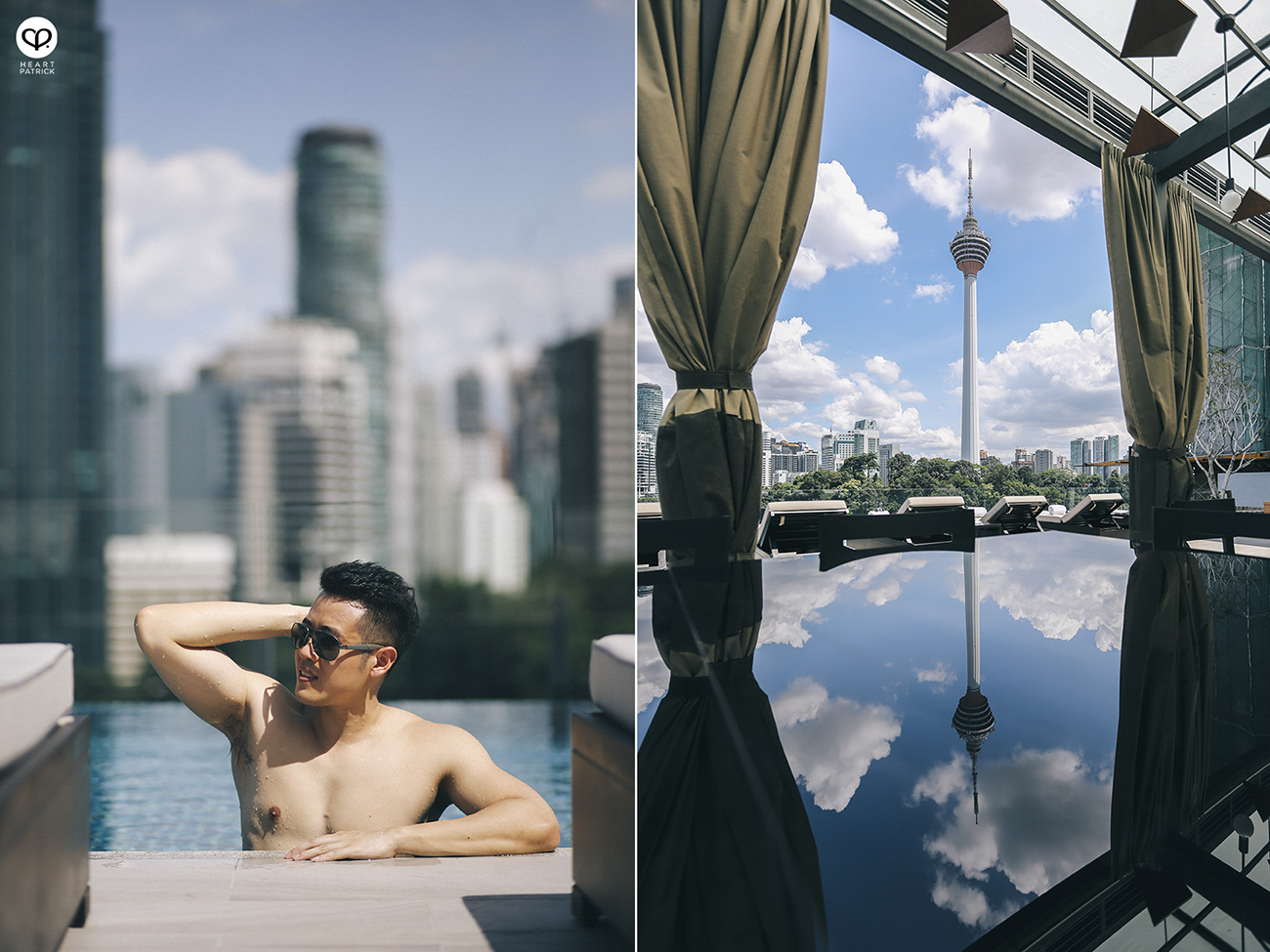 heartpatrick asianboy asianguy portrait ytl hotel stripe kuala lumpur