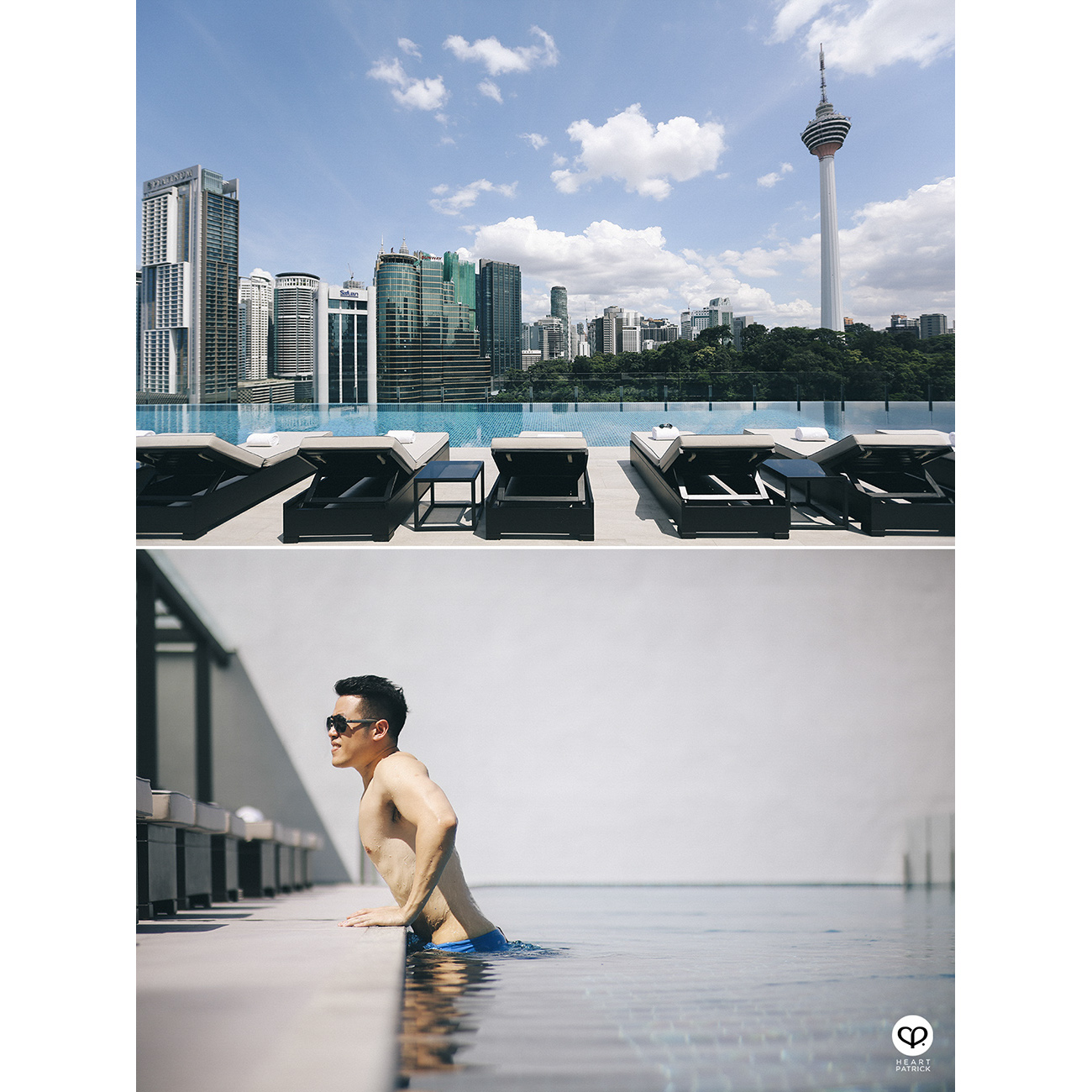 heartpatrick asianboy asianguy portrait ytl hotel stripe kuala lumpur