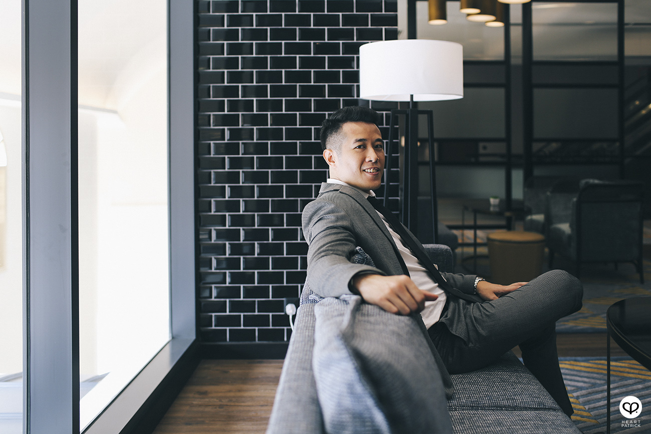 heartpatrick asianboy asianguy portrait ytl hotel stripe kuala lumpur