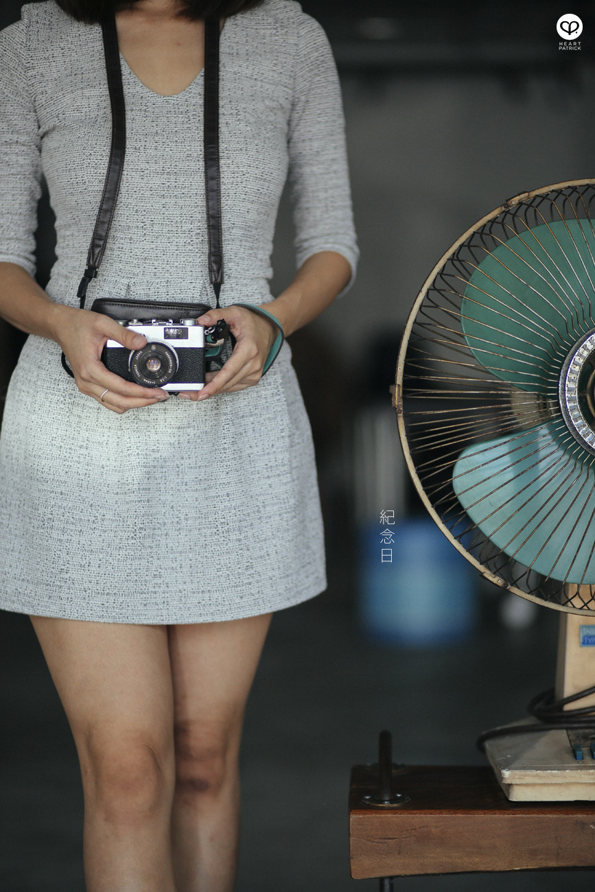 malaysia female model awesome canteen prologue petaling jaya yashica vintage camera table fan