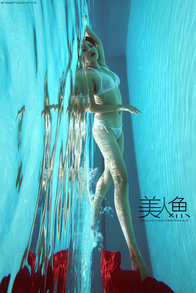 heartpatrick wedding prewedding underwater bride