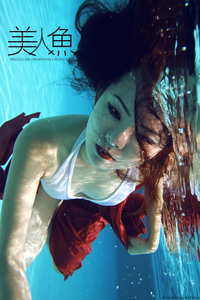 heartpatrick wedding prewedding underwater bride