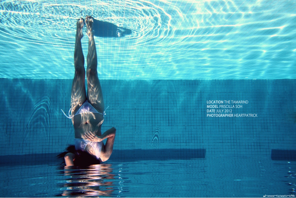 heartpatrick wedding prewedding underwater bride