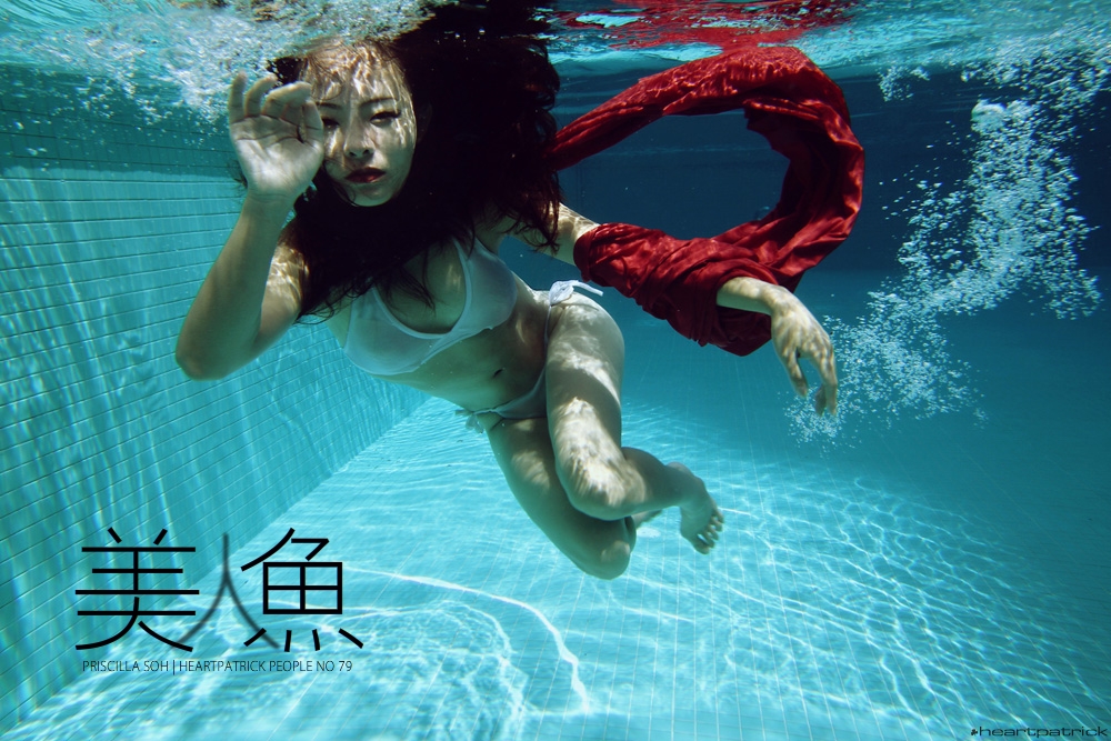 heartpatrick wedding prewedding underwater bride