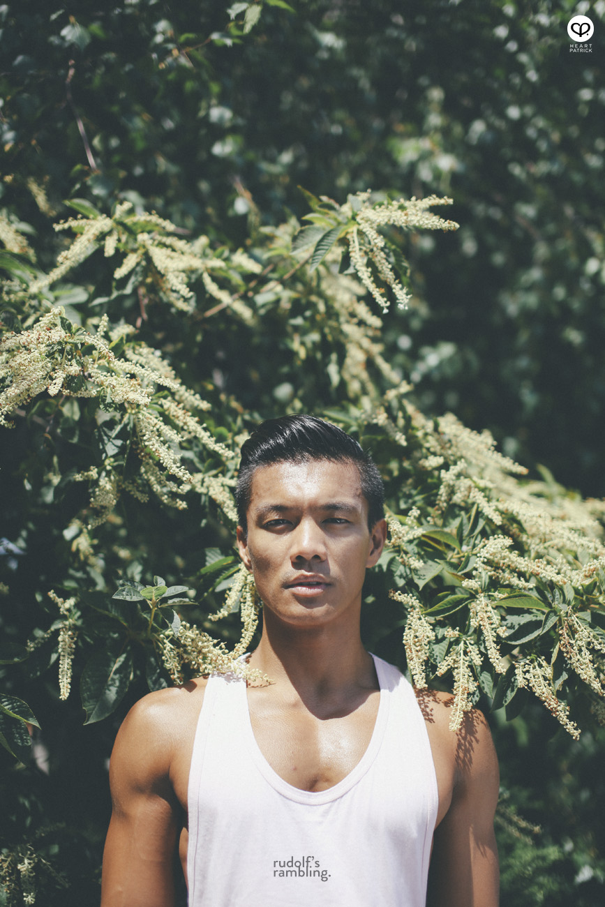 new york male pinoy portrait high line park 9th street path station