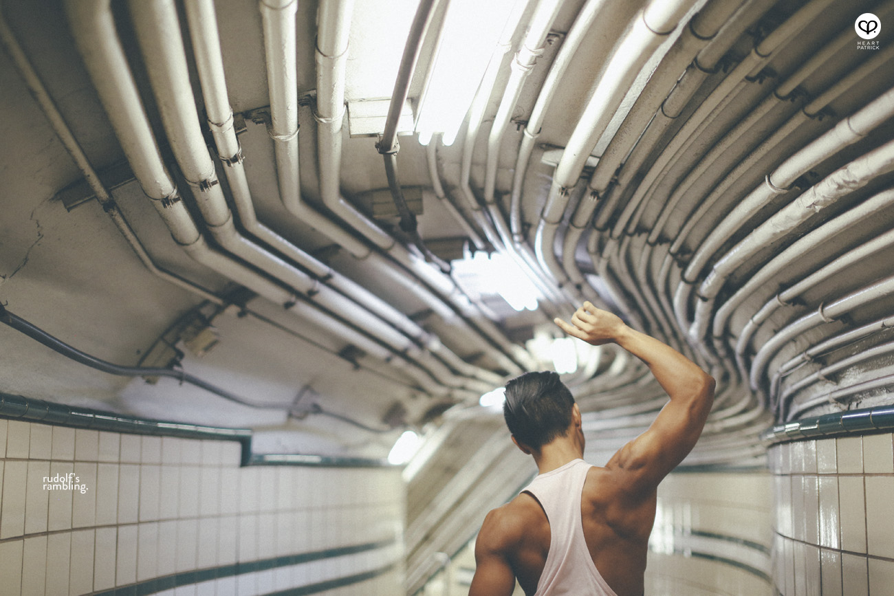 new york male pinoy portrait high line park 9th street path station