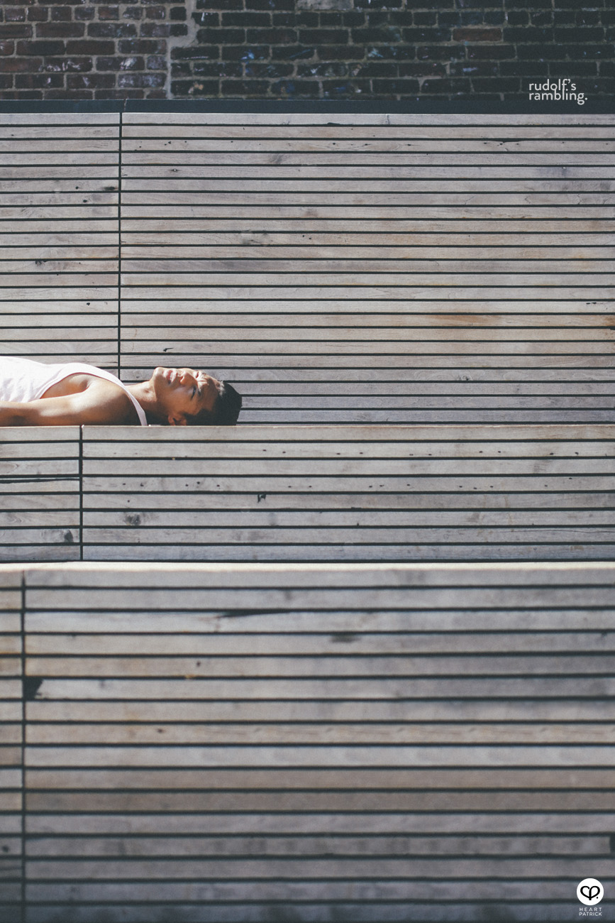 new york male pinoy portrait high line park 9th street path station