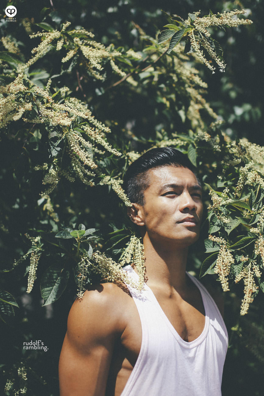 new york male pinoy portrait high line park 9th street path station