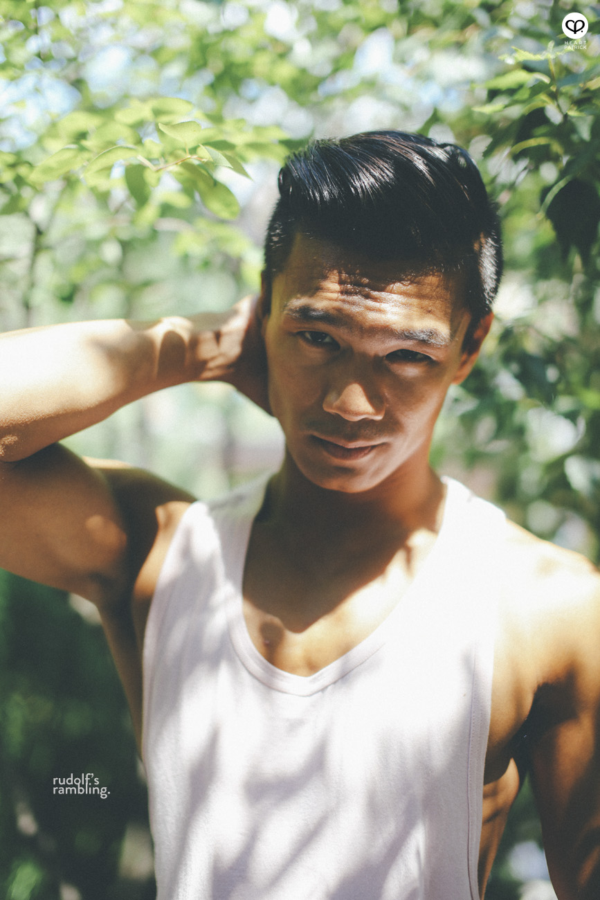 new york male pinoy portrait high line park 9th street path station