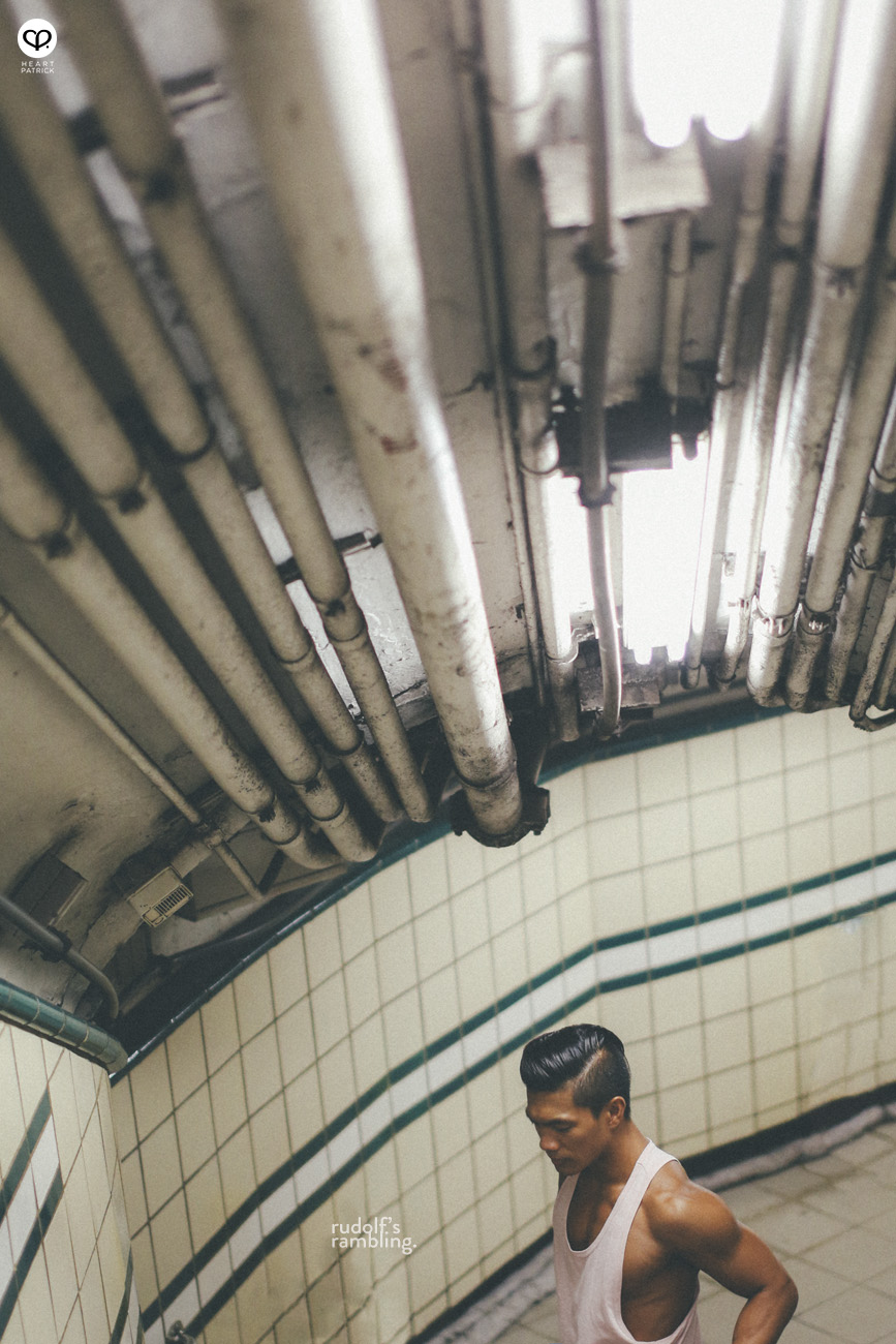 new york male pinoy portrait high line park 9th street path station