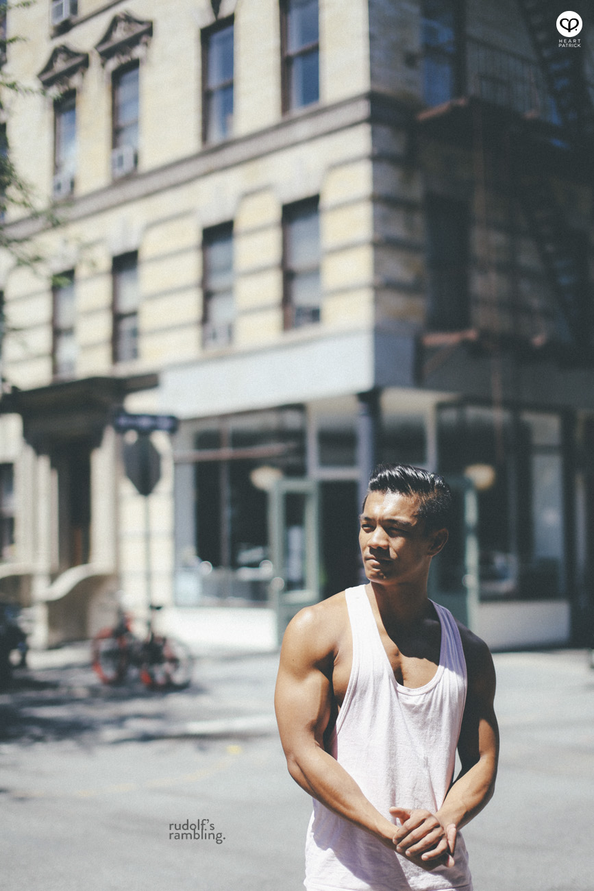 new york male pinoy portrait high line park 9th street path station