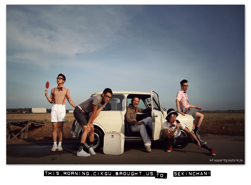 sekinchan creative portrait vintage retro quirky