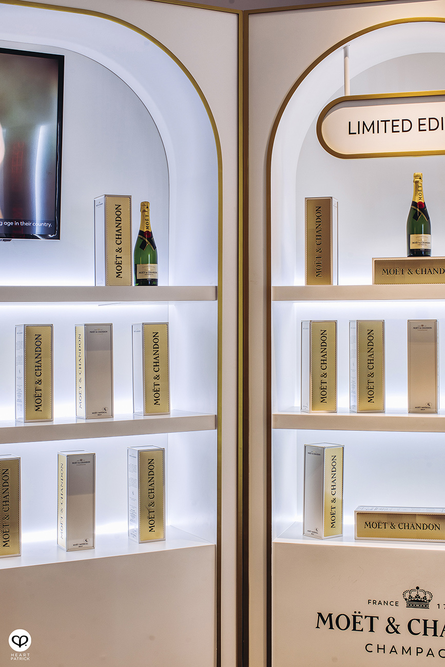 heartpatrick interior photography moet chandon installation pavilion kl perk idea