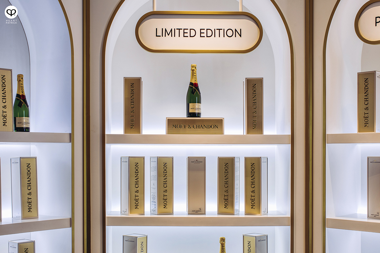 heartpatrick interior photography moet chandon installation pavilion kl perk idea