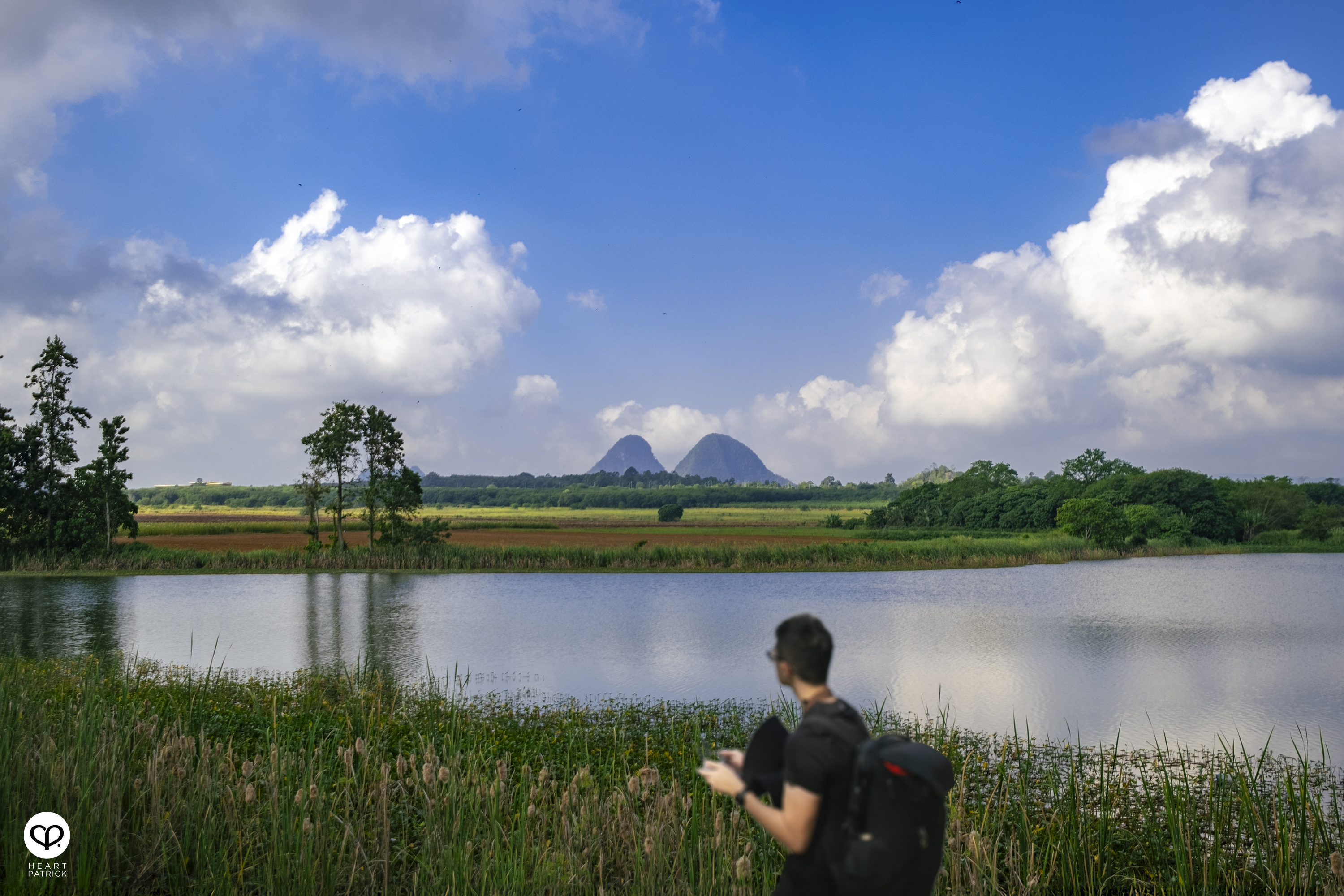 heartpatrick travel street aerial photography chuping valley kenaf plantations perlis malaysia