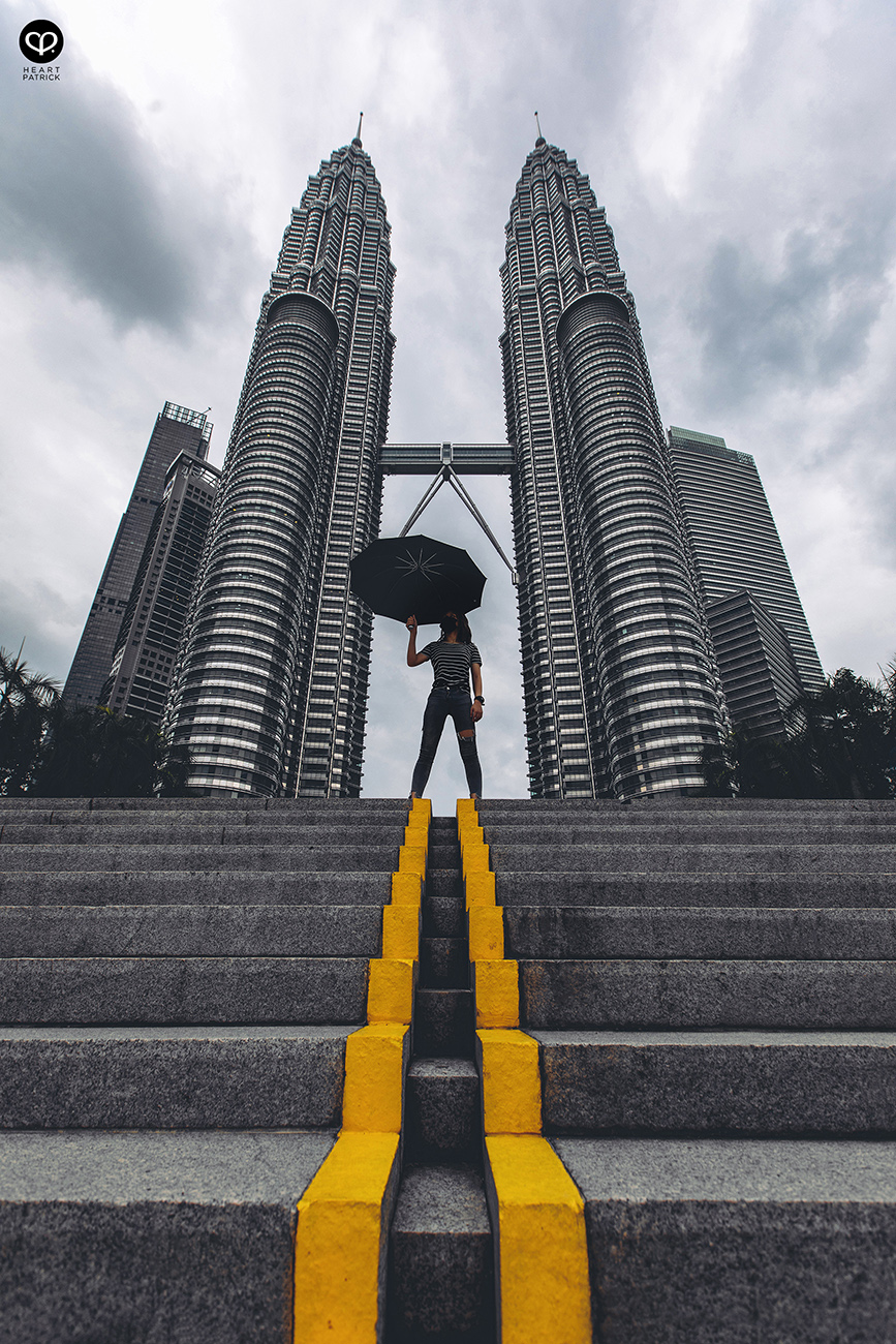 heartpatrick urban exploring street photography petronas twin towers klcc kuala lumpur