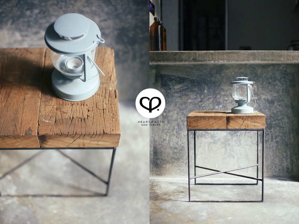 heartpatrick heartifacts industrial vintage furniture recycled railway sleeper