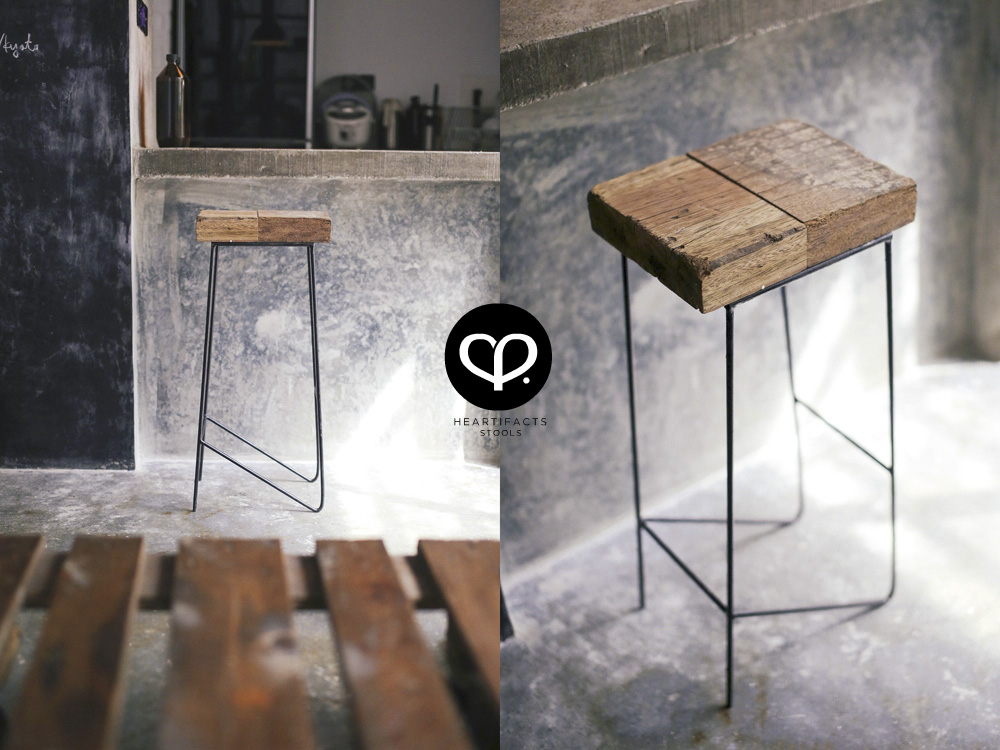 heartpatrick heartifacts industrial vintage furniture recycled railway sleeper