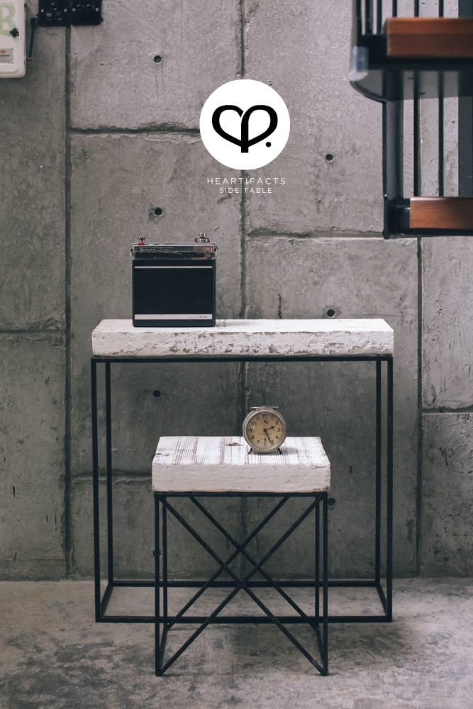 heartpatrick heartifacts industrial vintage furniture recycled railway sleeper