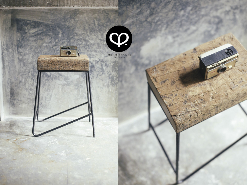 heartpatrick heartifacts industrial vintage furniture recycled railway sleeper