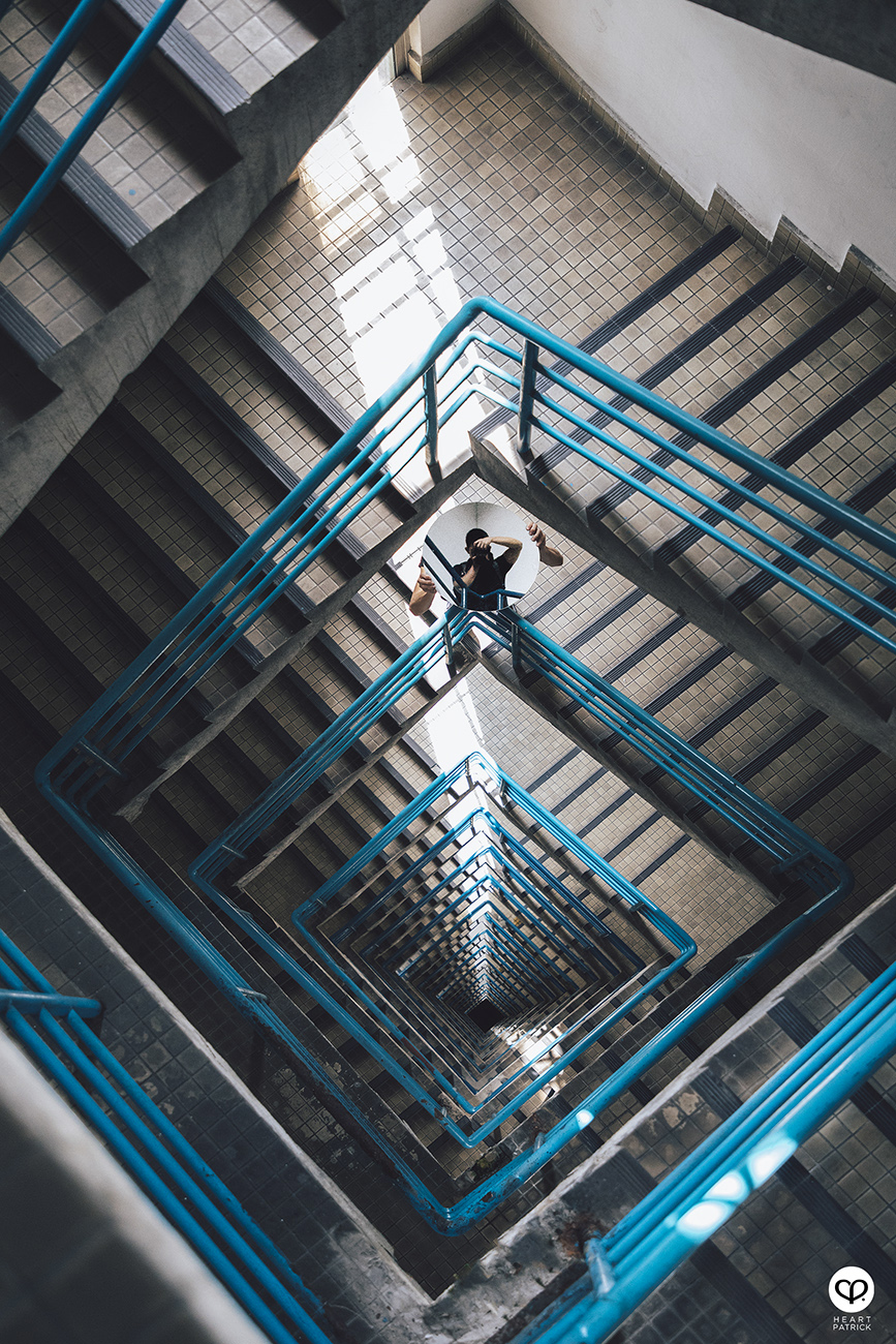 heartpatrick street urban exploring kuala lumpur spiral staircase plaza ampang city