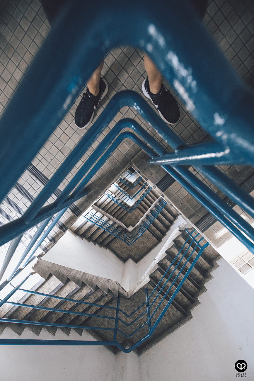 heartpatrick street urban exploring kuala lumpur spiral staircase plaza ampang city