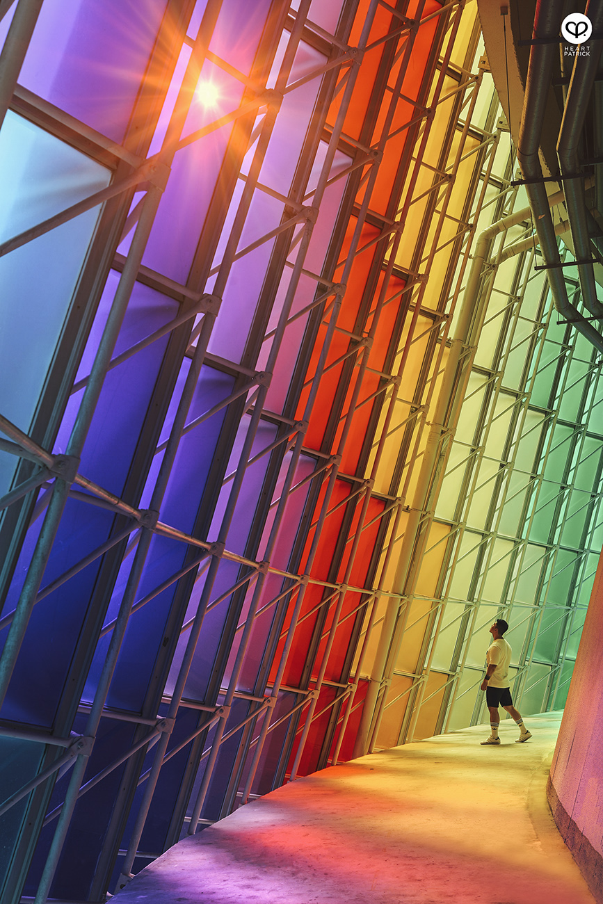 heartpatrick street photography pusat sains negara kuala lumpur raibow walkway