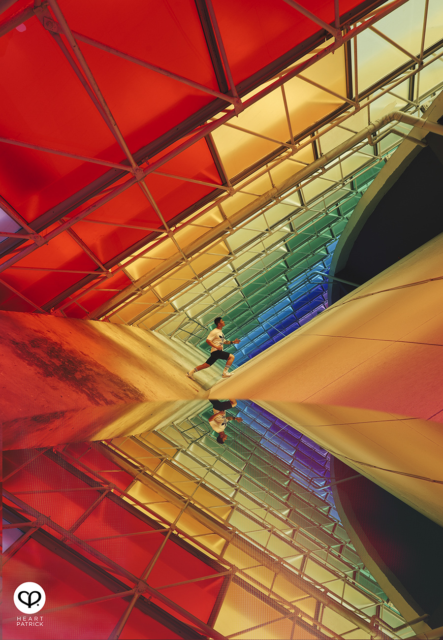 heartpatrick street photography pusat sains negara kuala lumpur raibow walkway